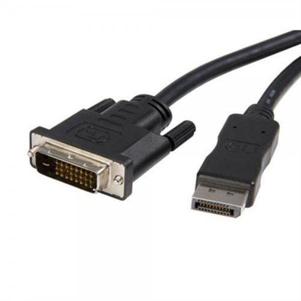 StarTech.com DP2DVIMM10 DisplayPort® auf DVI-D Adapter Kabel St/St 3m schwarz