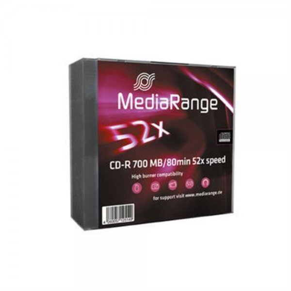 MediaRange CDR 52x SC 700MB MediaR. 10St