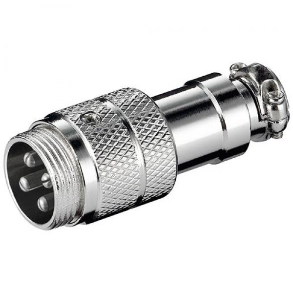 Wentronic MIC 4 Mikrofonstecker 4-polig # 11681