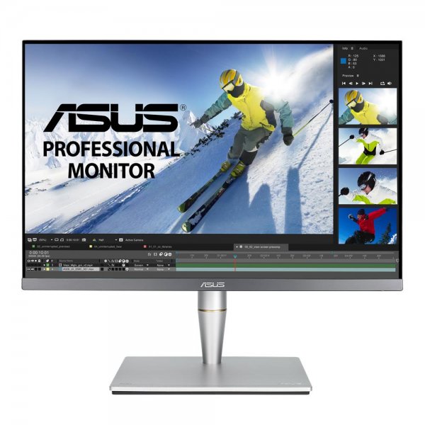 ASUS PA24AC 61,2 cm 24,1 Zoll Monitor WUXGA HDR-10 HDMI DisplayPort 5ms Reaktionszeit schwarz