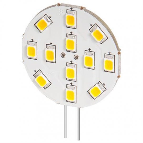 Goobay LED Strahler 1,5W Stiftsockel Sockel G4 kalt-weiß 6200K ersetzt 15W Leuchte Licht | 30589