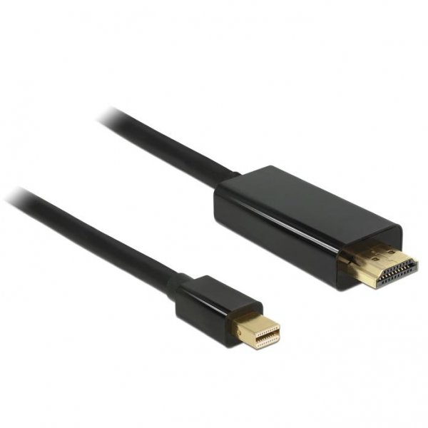 Delock Kabel Mini DisplayPort 1.1 Stecker > HDMI-A Stecker 1 m Schwarz