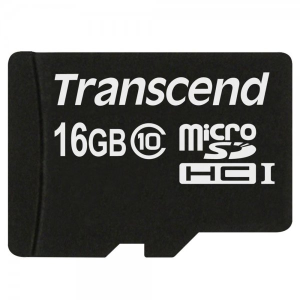 Transcend microSDHC 16GB Class 10 Speicherkarte