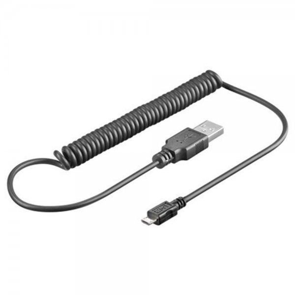 Wentronic TRA KIT USB > micro-USB Kabel (spiral) mini-U # 62334