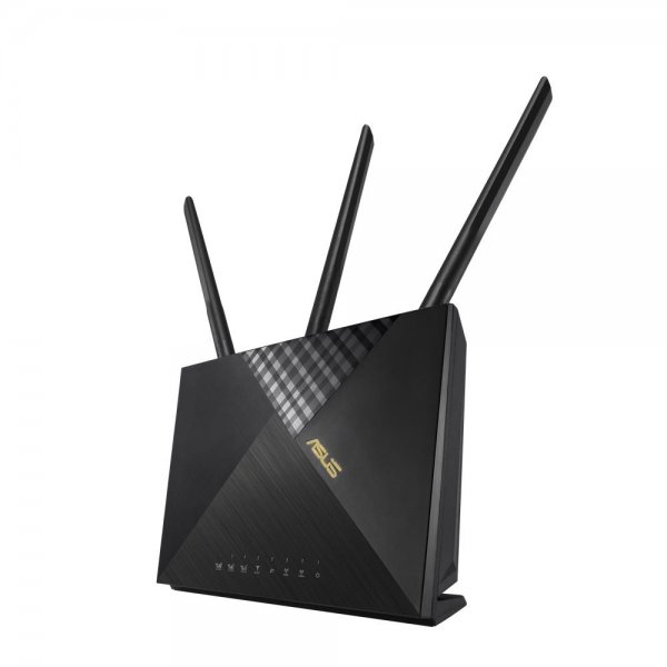 ASUS 4G-AX56 AX1800 LTE WLAN-Router WiFi-6 AX1800 SIM Slot LTE Cat. 6 bis zu 300 Mbits Gigabit LAN