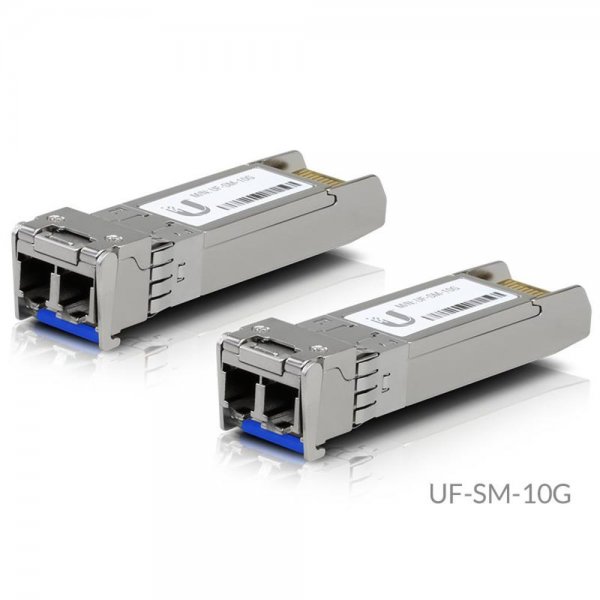 Ubiquiti UFiberTM Modul SFP+ Modules Single-Mode Glasfaser 10km 2er-Pack | UF-SM-10G