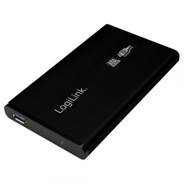 Logilink UA0106 2,5" Festplattengehäuse USB 3.0 SATA HDD Gehäuse Schwarz