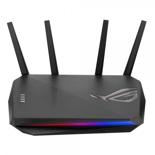ASUS GS-AX5400 Dual-Band Wi-Fi 6 Gaming-Router Ai Mesh Mobile-Game-Modus VPN Fusion Instant Guard Adaptive QoS Aura RGB Beleuchtung