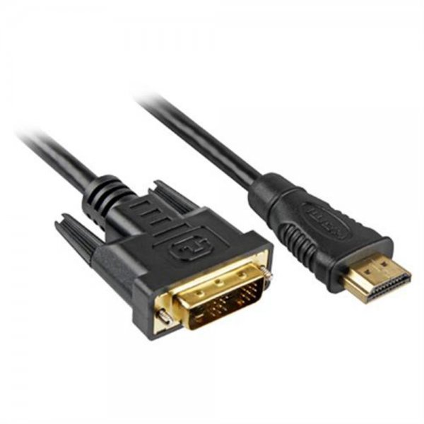 Sharkoon SHA HDMI -> DVI-D (24) bk 3,0m # 4044951015221