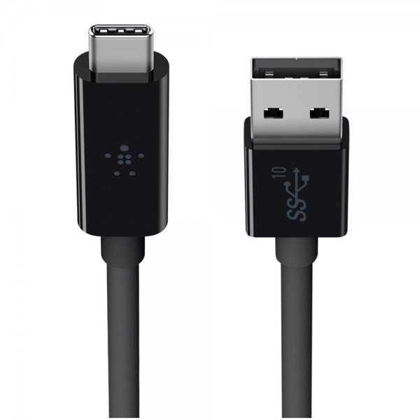 Belkin USB 3.1 SuperSpeed Kabel USB-C auf USB-A 1m schwarz