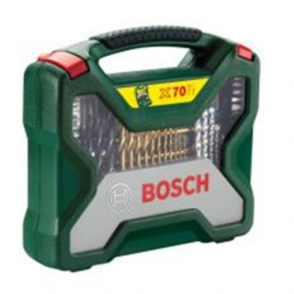 Bosch X-Line Zubehör-Set Tragekoffer 70tlg Schraubendreher-/Bohreinsatzset