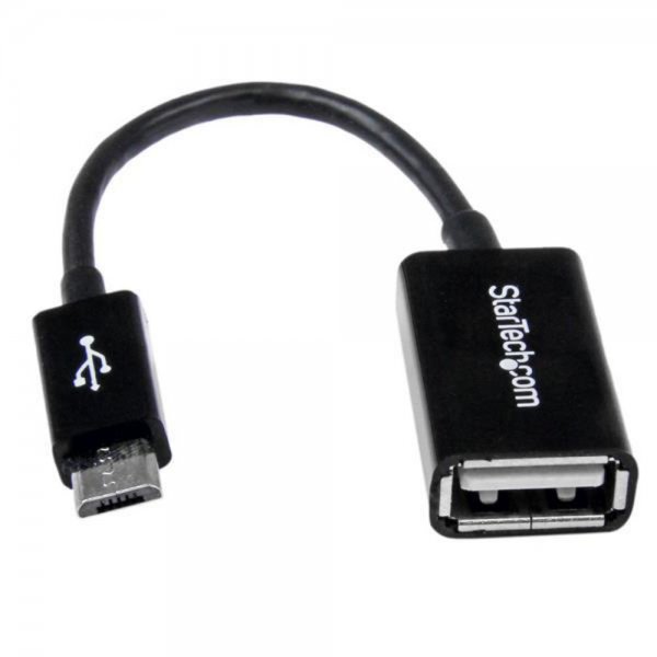 StarTech.com Micro USB zu USB Buchse OTG Adapter 2.0 für Handy Tablet USB Stick