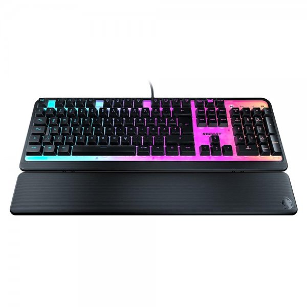 Roccat Magma Membrane RGB Gaming Keyboard mit RGB-Beleuchtung DE-Layout schwarz