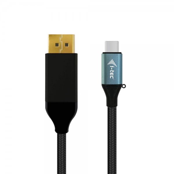 i-tec USB-C auf Display Port Kabeladapter 4K / 60 Hz 150cm kompatibel mit Thunderbolt 3