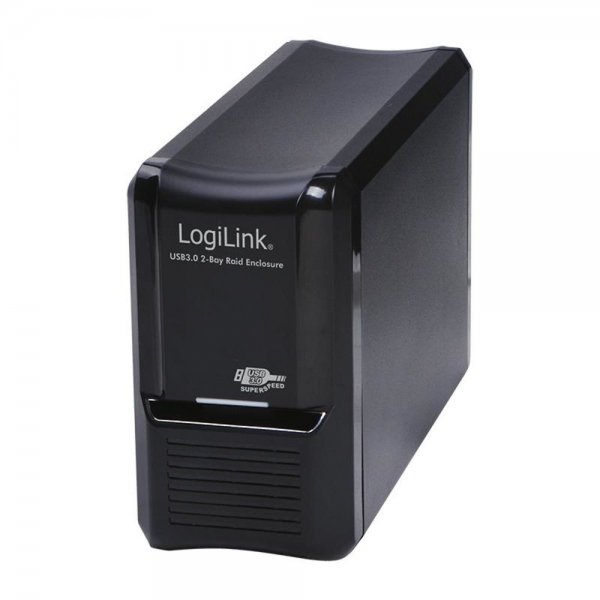 LogiLink UA0154A Festplattengehäuse USB 3.0 2-Bay Raid Gehäuse