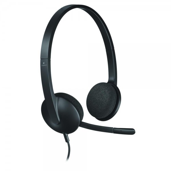 Logitech H340 Stereo Headset Kopfhörer für USB Anschluss # 981-000475