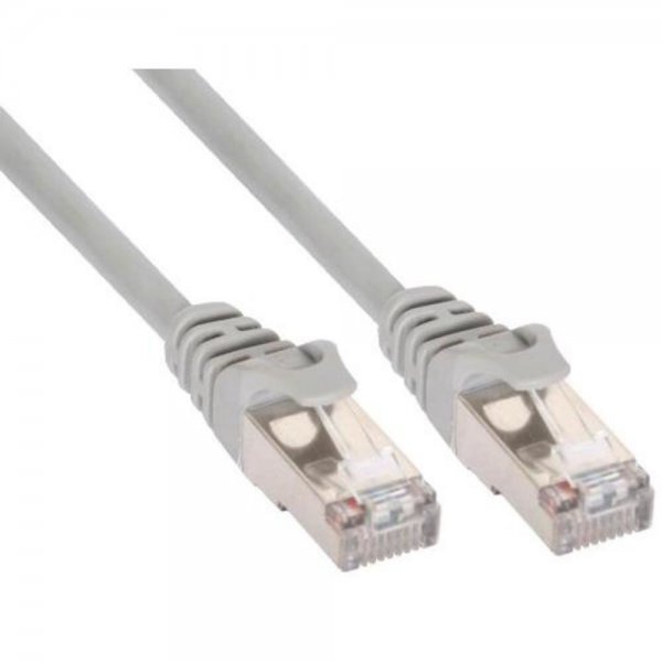 InLine Netzwerk Kabel Patchkabel S-FTP Cat.5e grau 2m