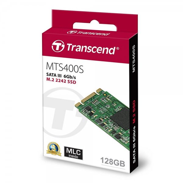 Transcend 128GB M.2 2242 SATA MLC TS128GMTS400S