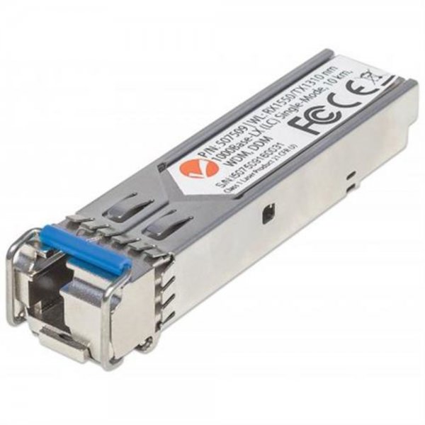 Intellinet Gigabit SFP Mini-GBIC Transceiver WDM bidirektional für LWL-Kabel