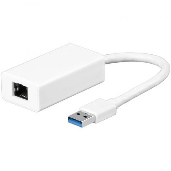Goobay USB 3.0 Gigabit Ethernet Netzwerkkonverter LAN-Adapter RJ-45 PC+Mac