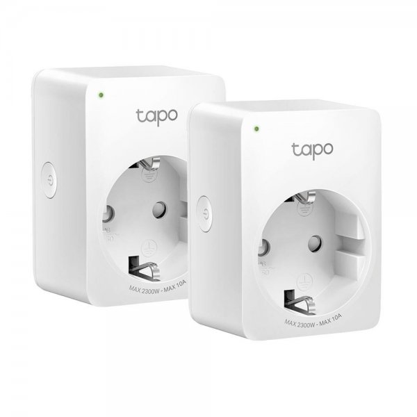 TP-Link Tapo P100 Mini Smart WLAN-Steckdose 2er Pack Fernzugriff kein Hub notwendig