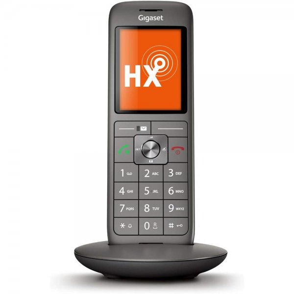 Gigaset CL660HX schnurloses VOIP DECT-Telefon IP-Telefon Fritzbox kompatibel platin/schwarz