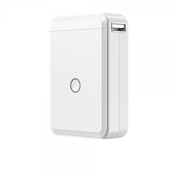 NIIMBOT D110 portabler Bluetooth-Etikettendrucker in weiß Etikettiergerät Mini Beschriftungsgerät