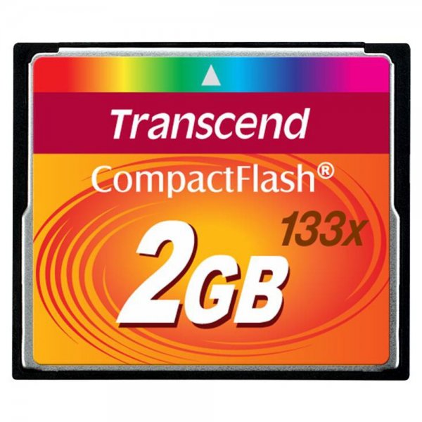 Transcend Compact Flash 2GB 133x Speicherkarte