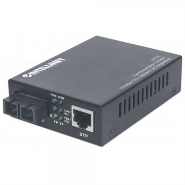 INTELLINET Fast Ethernet Single Mode Medienkonverter Sc