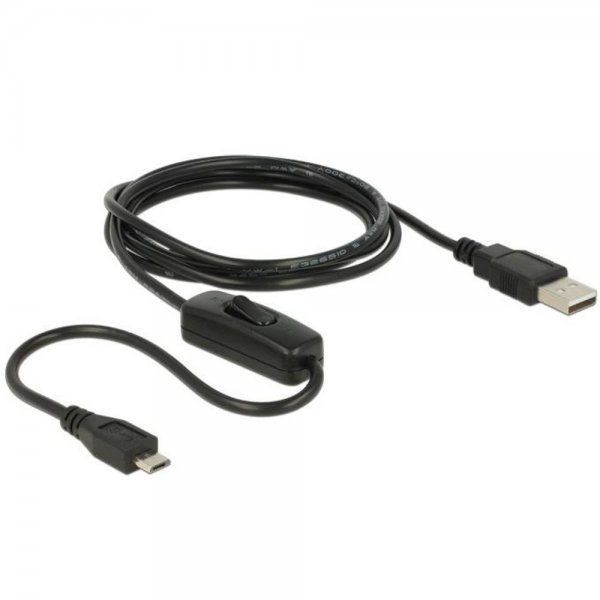 Delock Ladekabel USB 2.0 Typ-A Stecker > USB 2.0 Micro