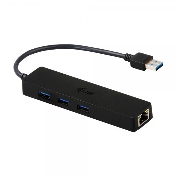 i-tec USB 3.0 Slim HUB 3 Port + Gigabit Ethernet Adapter USB 3.0 auf RJ-45