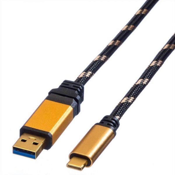ROLINE GOLD 11.02.9013 USB 3.1 Kabel A-C ST/ST 1 m