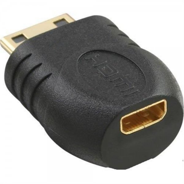 InLine ® HDMI Adapter, HDMI C Stecker auf HDMI D Buchse